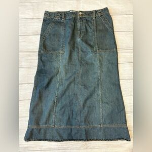 Old Navy Blue Maxi Skirt